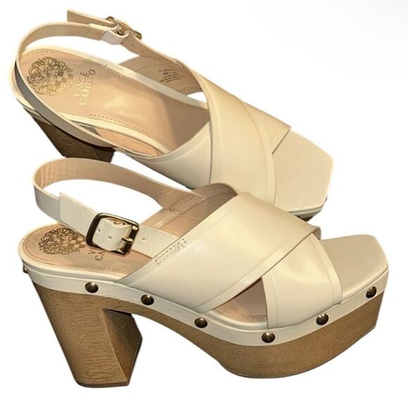Vince Camuto Cream/ Ivory Slingback
Sandals(Size 9M) - Picture 6 of 15